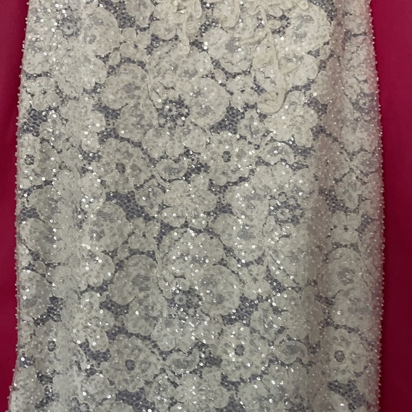 Prom dress from WhatchamaCallit with a lilac detachable train. Only worn once. - Picture 3 of 12